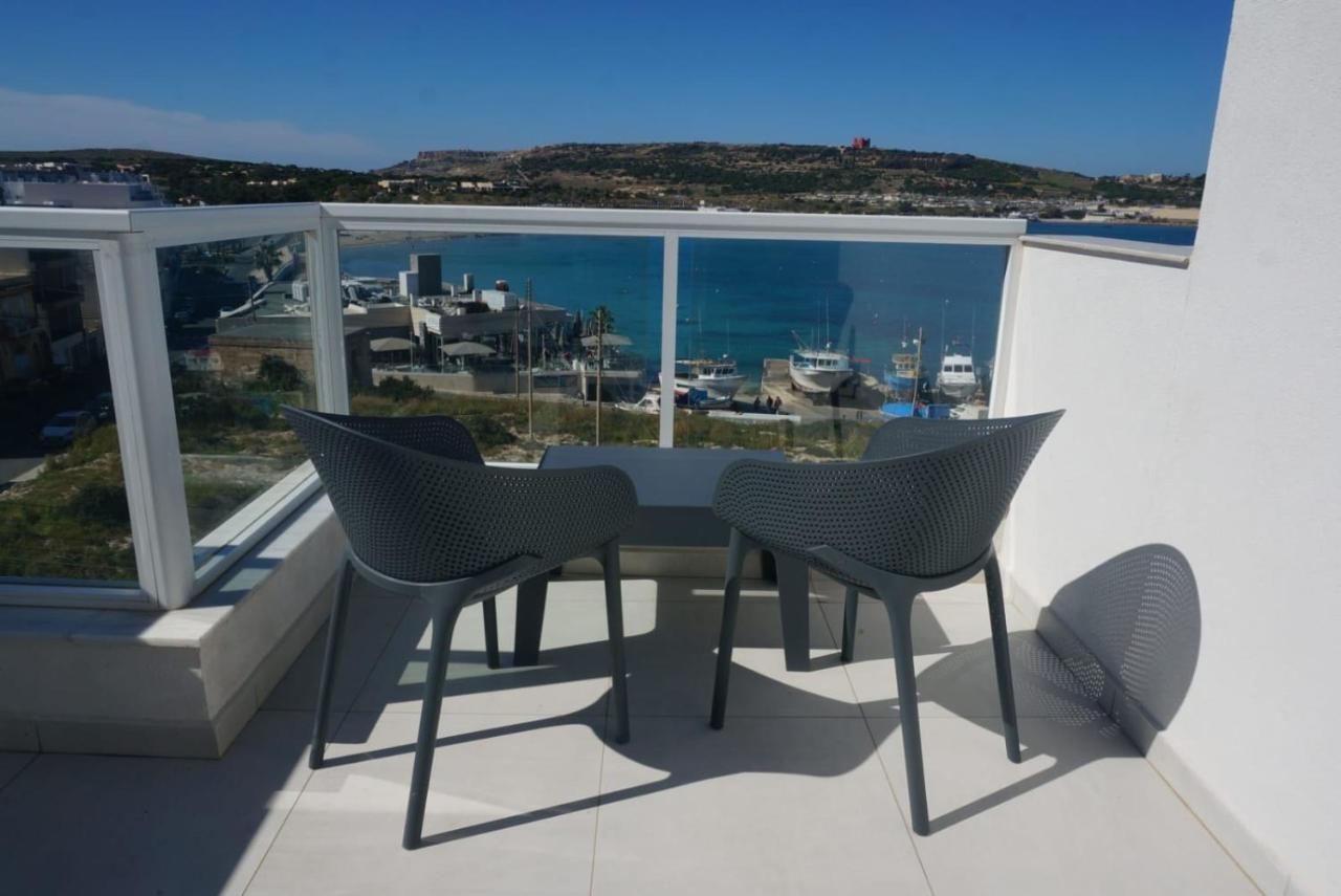 Sea View Penthouse Mellieha Bay Apartamento Exterior foto